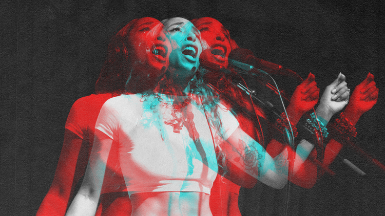 Sonic spelunker SPELLLING gets HEAVY in KCRW’s Annenberg Performance Studio with cuts from her 2025 LP “Portrait of My Heart.”